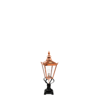 Słupek latarni ulicznej Norlys Copper Chelsea 956 E27 72cm