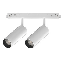 MINI SPOT DUE MULTILINE REFLEKTOR LED NA MAGNES 2X7W-4000K BIAŁY/CZARNY UNILIGHT