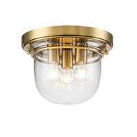 Plafon Whistling Szczotkowany mosiądz Szczotkowany mosiądz QZ-WHISTLING-F-BB Elstead Lighting