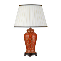 Lampa stołowa Datai  Terakota / Złoty DL-DATAI-TL Elstead Lighting