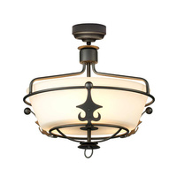 Półplafon Windsor Grafitowe Grafitowe WINDSOR-SF-GR Elstead Lighting