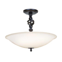 Półplafon Pembroke Czarny Czarne PB-SF-A-BLACK Elstead Lighting