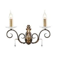 Kinkiet Amarilli Brązowy / Złota patyna Brązowe / Złota patyna AML2-BRONZE Elstead Lighting