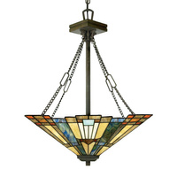 Lampa wisząca Inglenook Ciemny brąz QZ-INGLENOOK-P-B Elstead Lighting