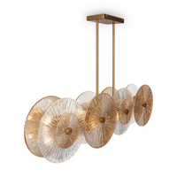 Lampa wisząca GOLD ASTER Maytoni MOD007PL-08G1