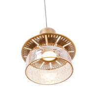 Maxlight p0601 lampa wisząca signature a amber glass