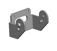Norlys – Adapter montażowy 7713, regulowany uchwyt ścienny do opraw Asker
