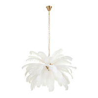 Lampa wisząca EMU pióra białe 100 cm Step into Design ST-DN127 white