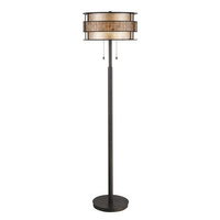 Lampa podłogowa Laguna Renesansowa miedź QZ-LAGUNA-FL-A Elstead Lighting