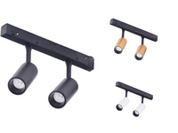ALFA NIKKI 2 TRACK MAGNETIC 2x3W 3000K BK/BK Azzardo AZ4592