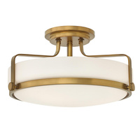 Średni półplafon Harper Stary mosiądz Stary mosiądz HK-HARPER-SFM-HB Elstead Lighting