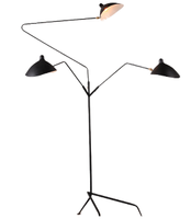 Lampa podłogowa CRANE-3F czarna 210 cm Step into Design F8703