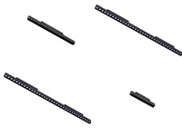 ALFA KIRA TRACK MAGNETIC 2LINE 12W CCT SWITCH DIM BK Azzardo AZ6240