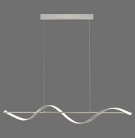 Lampa Wisząca Srebrny Q-SWING 003902-032151 Newgarden