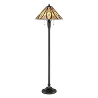 Lampa podłogowa Victory Ciemny brąz QZ-VICTORY-FL Elstead Lighting