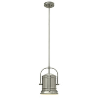 Lampa wisząca Pullman  Szczotkowany nikiel Szczotkowany nikiel HK-PULLMAN-M-BN Elstead Lighting