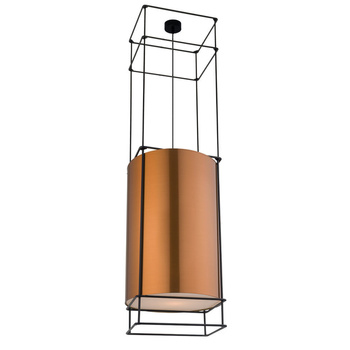 Lampa wisząca PAA - Czarna-miedziany (400 mm) 9552 Dohar