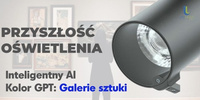 Reflektor AI Kolor GPT: Inteligentne Oświetlenie dla Muzeum oraz Galeria Sztuki ULTL401C UNILIGHT Biały