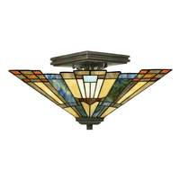 Półplafon Inglenook Ciemny brąz QZ-INGLENOOK-SF Elstead Lighting