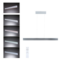 Raiko Pendel dim LED 25W TunW RGBW Al/Me PAULMANN PL78475