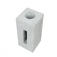 Fundament betonowy MAXI KWADRAT 66KG do opraw ogrodowych