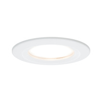 Premium Coin Slim ściemniany LED 1x6,8W IP44 2700K 230V 51mm Biały Mat/Aluminium