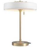 Lampa stołowa ARTDECO biało - złota Step into Design MT8872_white