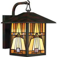 Średnia latarnia naścienna Inglenook Outdoor Ciemny brąz QZ-INGLENOOK2-M Elstead Lighting