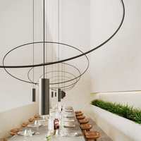 Lampa wisząca HOLAR 1 czarna TH.016CZ Thoro