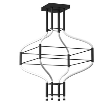 Lampa wisząca alha S 4 - Czarna (614 mm) 4000K 9056  Dohar