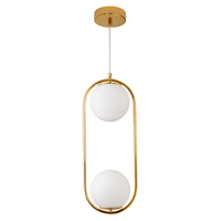 Lampa wisząca COSTA DUO złota 50 cm Step into Design DP0002-2 gold