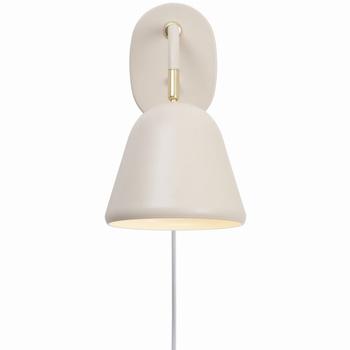Lampa ścienna FLEUR Nordlux 15W E14 Beżowy Metal 2112101001