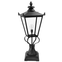 Latarnia cokołowa Wilmslow Czarne WSLN1-BLACK Elstead Lighting