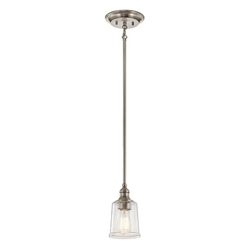 Mała lampa wisząca Waverly  Klasyczny pewter Klasyczny pewter KL-WAVERLY-MP-CLP Elstead Lighting