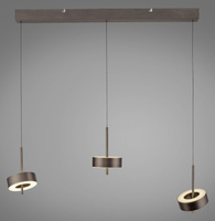 Lampa Wisząca Ciemny metalowy brąz Q-ROTATE 003902-030581 Newgarden