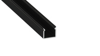LUMINES Profil typ SEI czarny anodowany 2,02 m