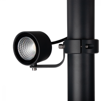 Norlys Reflektor zewnętrzny na słup rurkę 50mm MOSS 6732 4W DIM grafit