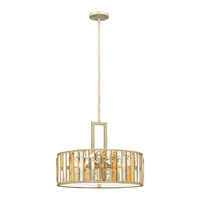 Lampa wisząca Gemma Płatki srebra Płatki srebra HK-GEMMA-P-C-SL Elstead Lighting