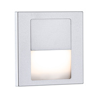 Oprawa przyschodowa TSARO LED kwadrat 1x1,W 80lm 2700K IP20 230V chrom matowy / tworzywo sztuczne PAULMANN PL80000