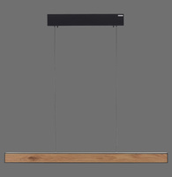 Lampa Wisząca Czarny/drewno PURE E-MOTION 003902-031467 Newgarden