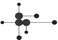 Lampa ścienna CLEX - 6 LED czarna 89 cm Step into Design MW1133-90