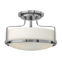 Mały półplafon Harper Polerowany chrom Polerowany chrom HK-HARPER-SFS-CM Elstead Lighting