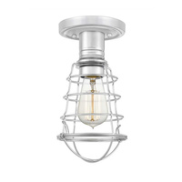 Półplafon Mixon Polerowany chrom Polerowany chrom QZ-MIXON-SF-PC Elstead Lighting