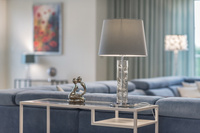 Lampa stołowa NANCY transparentny E27 3844 Argon