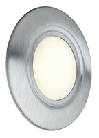 Oprawa ścienna SPECIAL LINE LED okrągła 1,4W 50lm 3000K IP65 230V poliwęglan / stal nierdzewna