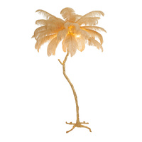 Lampa podłogowa EMU pióra beżowe 150 cm Step into Design ST-DN128-F beige