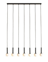 LAMPA WISZĄCA RIU 7 ALL BLACK