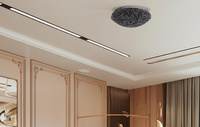 Designerska Lampa sufitowa czarny Swarovski Adani AD219