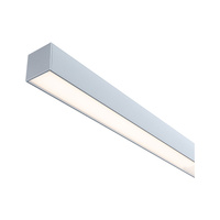 Oprawa liniowa systemu LINION LED 25,5W 1,5m 3000K IP20 24V chrom matowy / aluminium PAULMANN PL98175