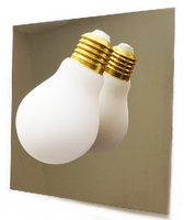 Lampa ścienna BULB LED złota 15 cm Step into Design ST-8716W
